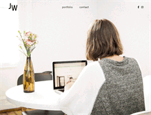 Tablet Screenshot of juliewijckmans.com